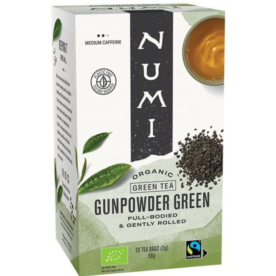 Thee the art of tea Overige | Numi Tea Gunpowder Green