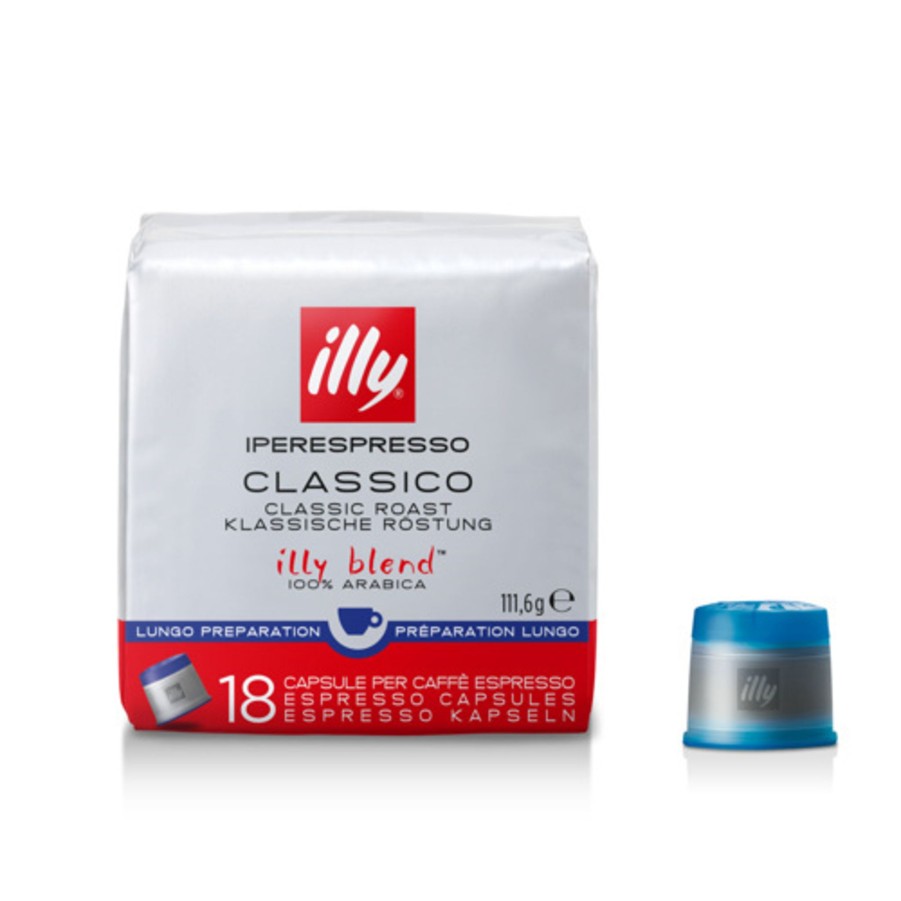 Koffie the art of tea | Illy Capsules Iperespresso Lungo Classico