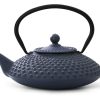 Thee the art of tea Theepot | Bredemeijer Xilin Blauw Gietijzeren Theepot