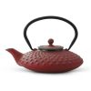 Thee the art of tea Theepot | Bredemeijer Xilin Rood Gietijzeren Theepot