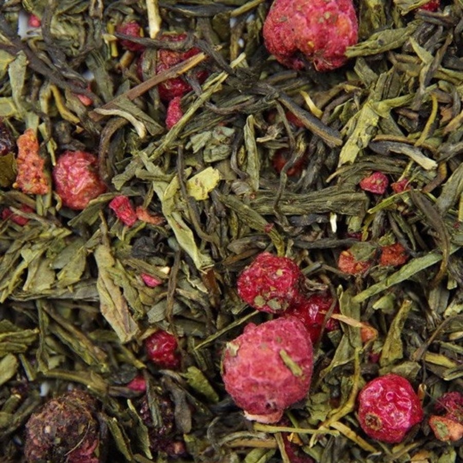 Thee the art of tea | Bosvruchten Groene Sencha Theine Vrij