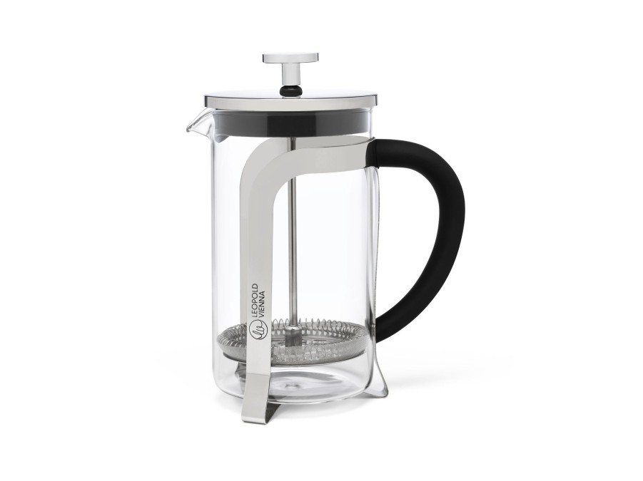 Koffie the art of tea Cafetiere/French Press | Leopold Vienna French Press Koffiemaker Shiny