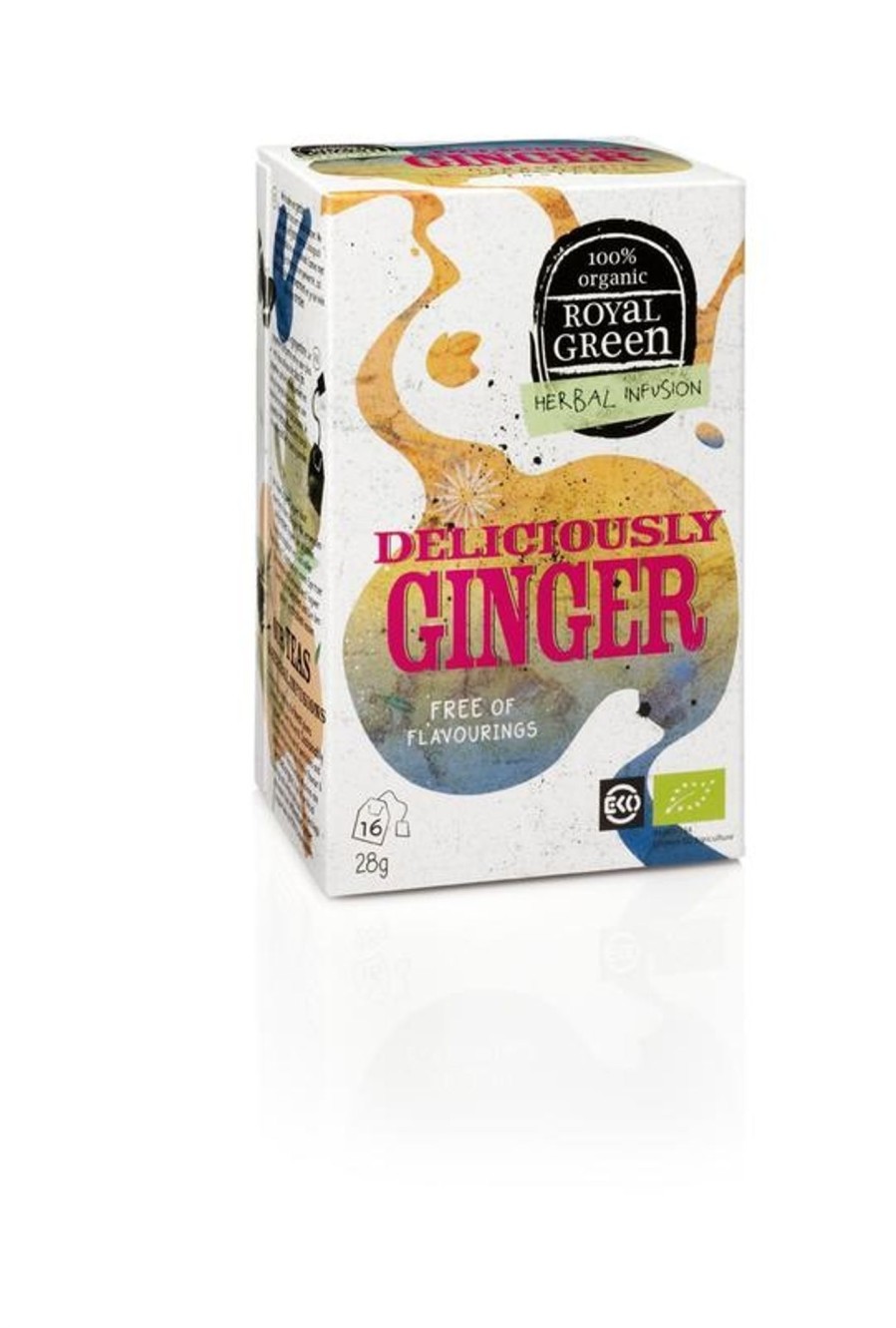 Thee the art of tea Overige | Royal Green Deliciously Ginger Bio